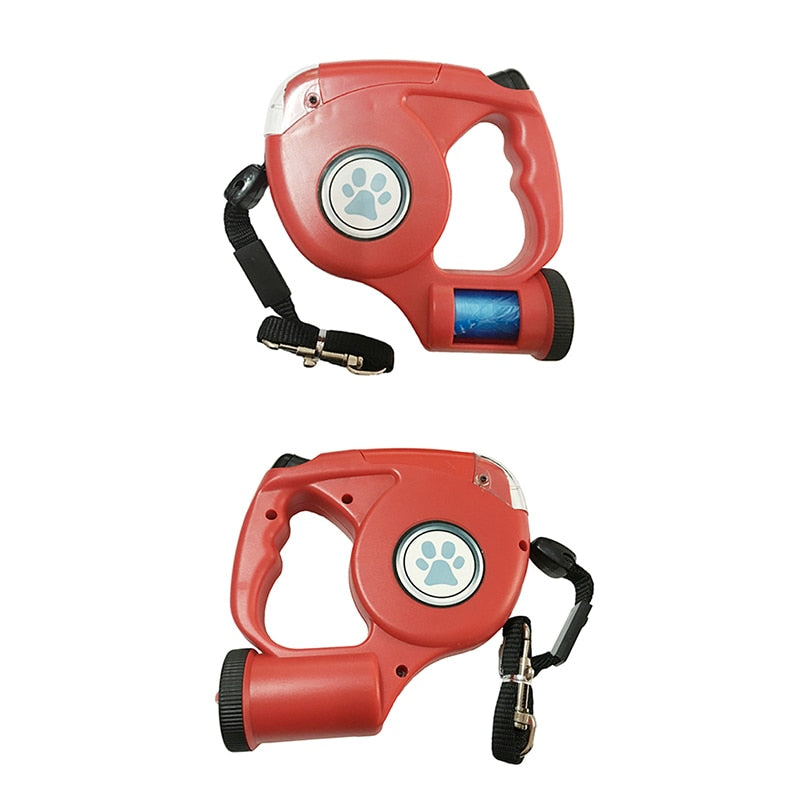 Garbage Bag Automatic Pet Leash for Dogs