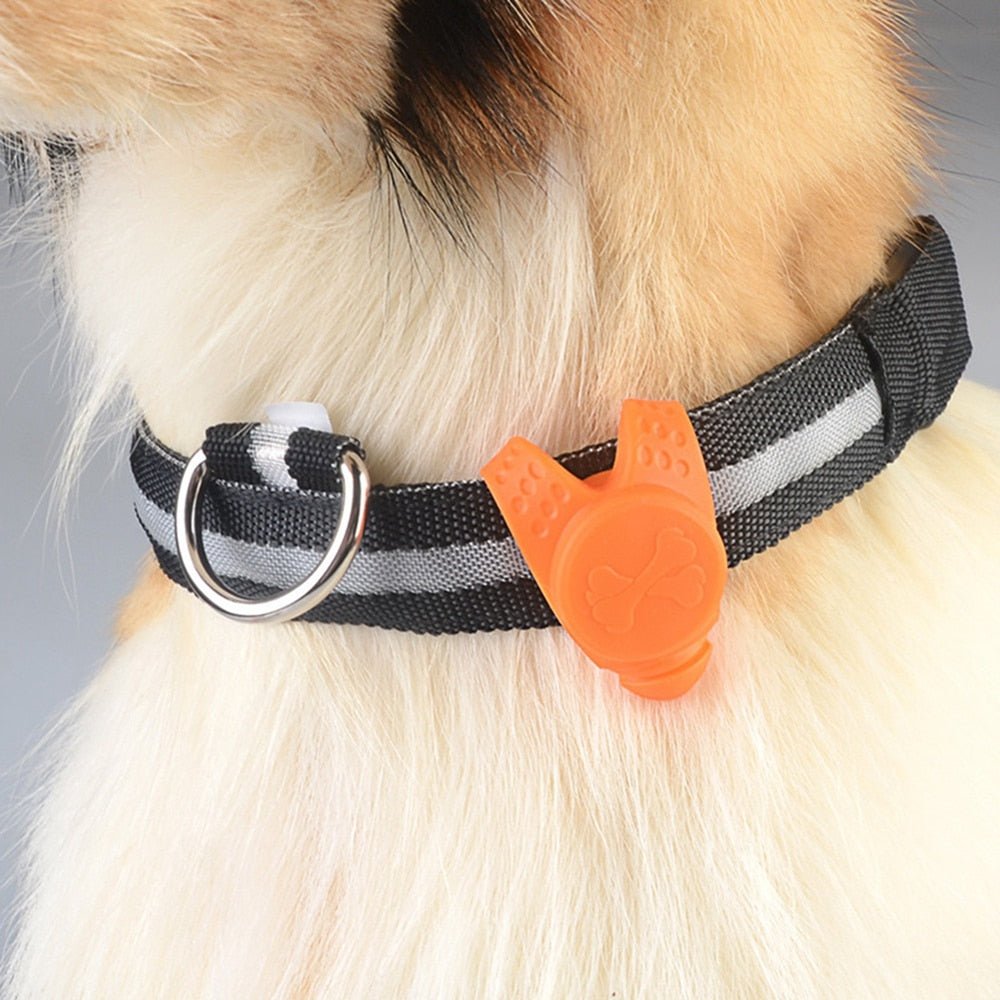 Flashing Glow Light - Blinking LED Collar Attachment for Enhanced Visibility