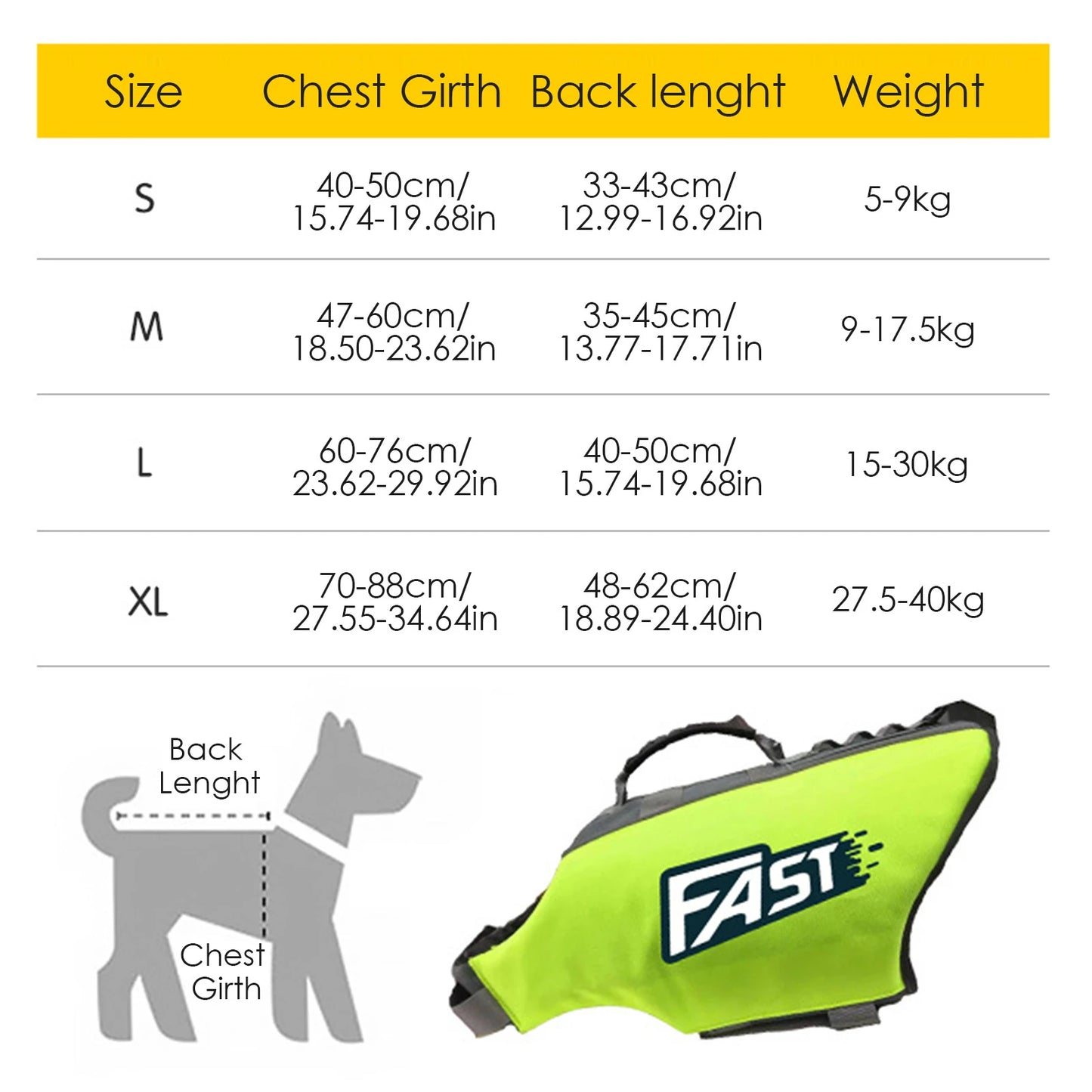 Splash & Play Canine Life Vest