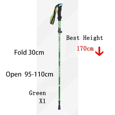 5-Section Folding Trekking Pole