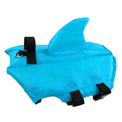 Shark Fin Design Adjustable Dog Life Jacket