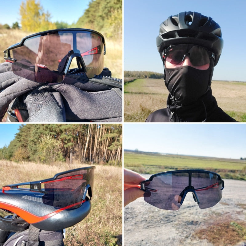 Adaptive Photochromic Cycling, Driving & Running Glasses