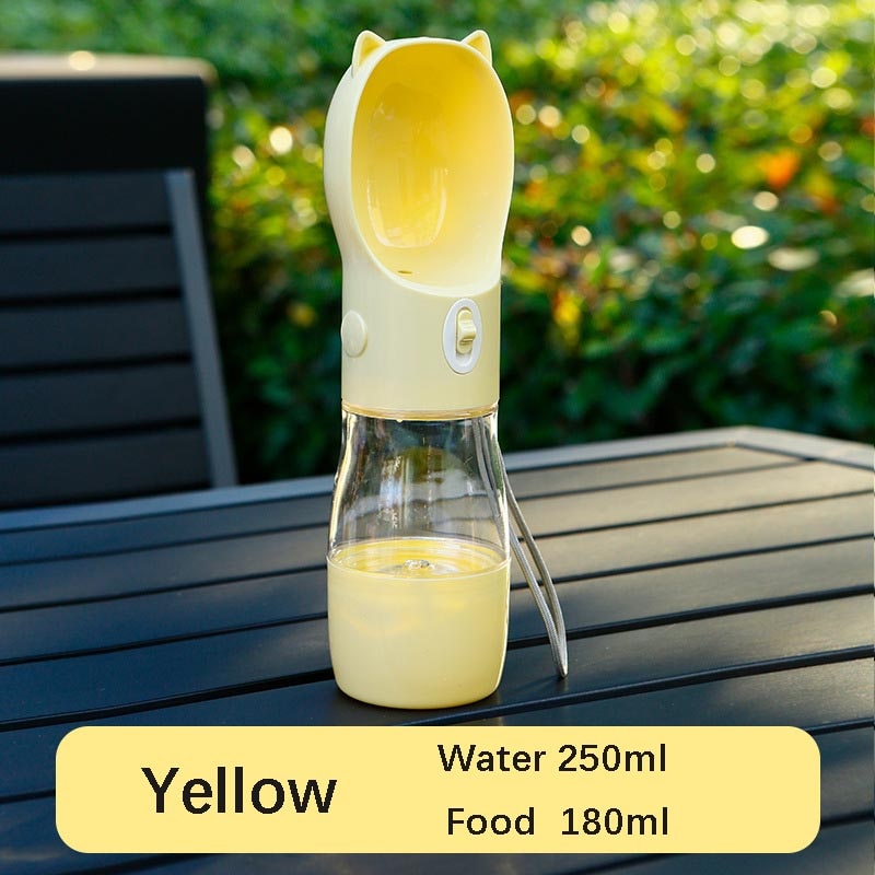 Portable Dog Water Bottle Food & Water Container