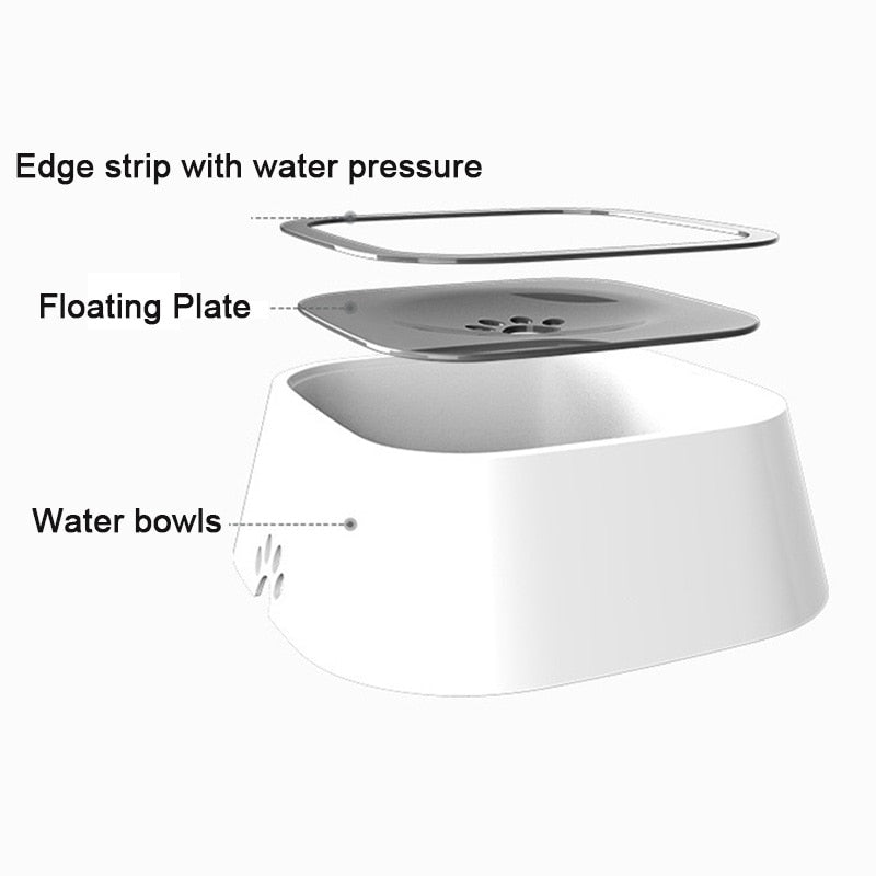 Anti-Spill Pet Water Bowl-Perfect for Home, Travel & Outdoors