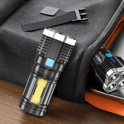 High Power LED Flashlight and Camping Torch