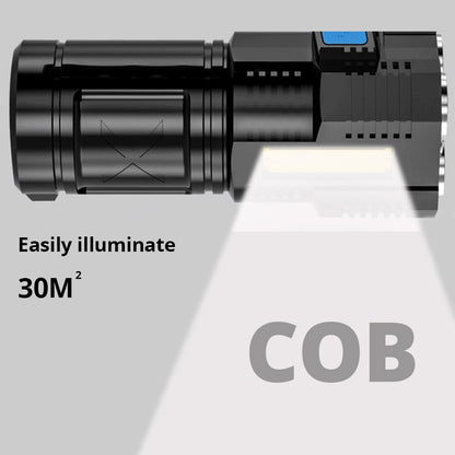 High Power LED Flashlight and Camping Torch