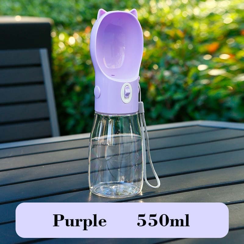 Portable Dog Water Bottle Food & Water Container