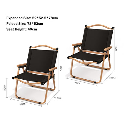 Autumn Camping Low Chair