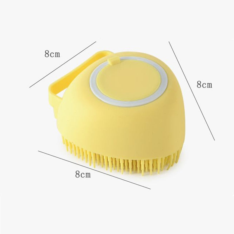 Soft Silicone Pet Bath Massage Brush
