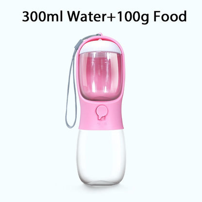 Portable Travel Dog Bowl And Drinker Bottle