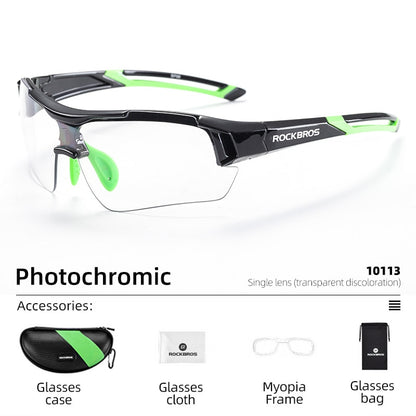 Adaptive Photochromic Cycling, Driving & Running Glasses