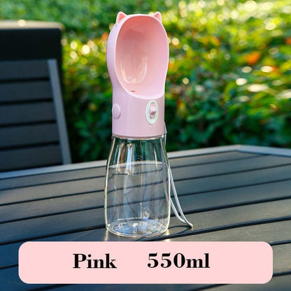 Portable Dog Water Bottle Food & Water Container