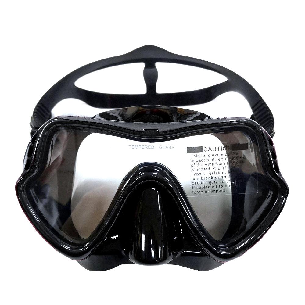 Anti-fog diving goggles snorkel set