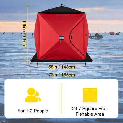 2-Person Oxford Fabric Waterproof Fishing Tent