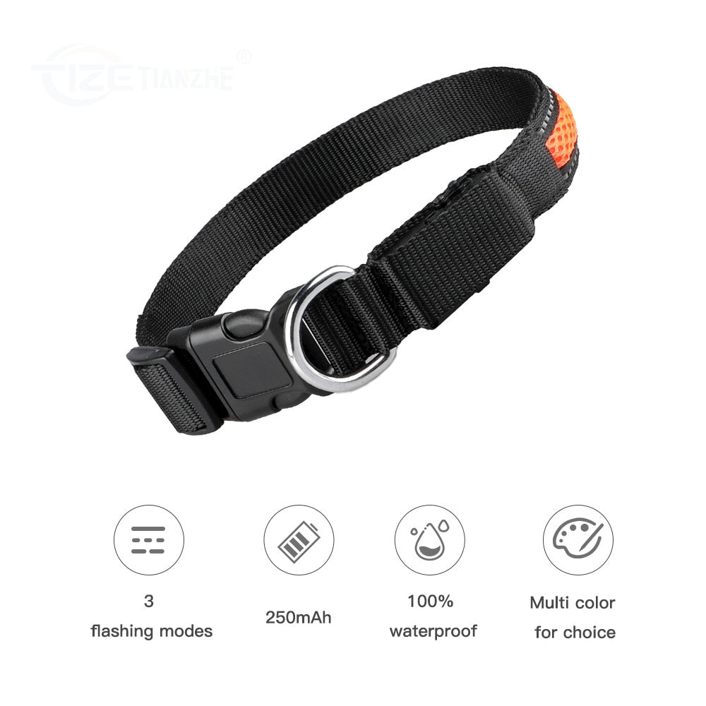 Stylish Flashing Glow Necklace LED Collar