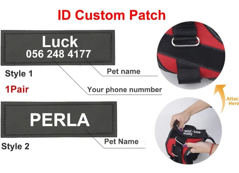Reflective Adjustable Dog Harness Vest
