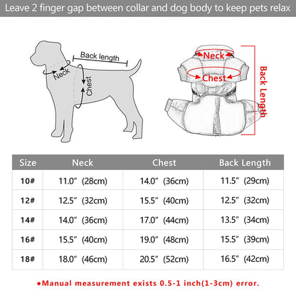 Super Warm Dog Coat With Harness