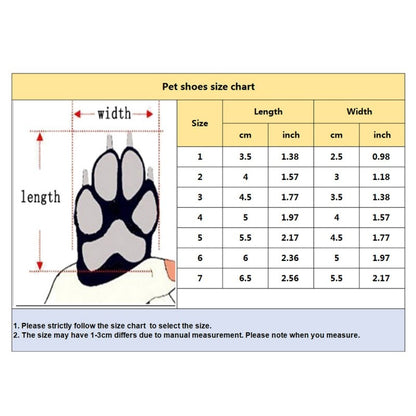 Soft-soled Pet Dog Shoes
