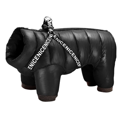 Super Warm Dog Coat With Harness