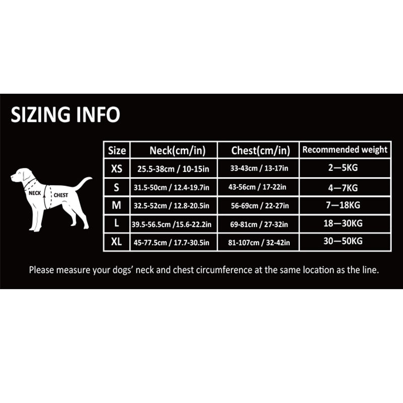 Reflective Nylon Dog Harness