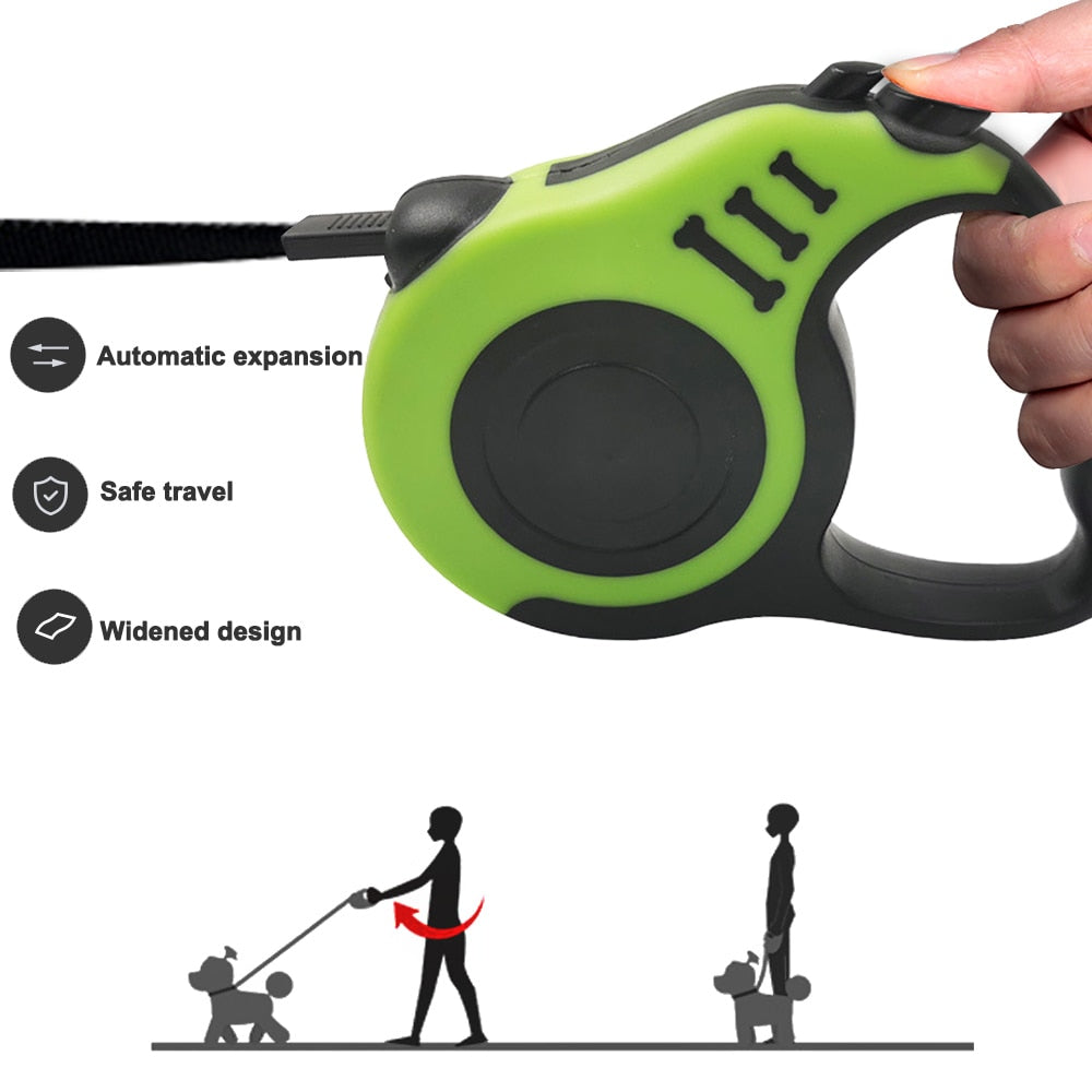 Automatic Retractable Durable Leash