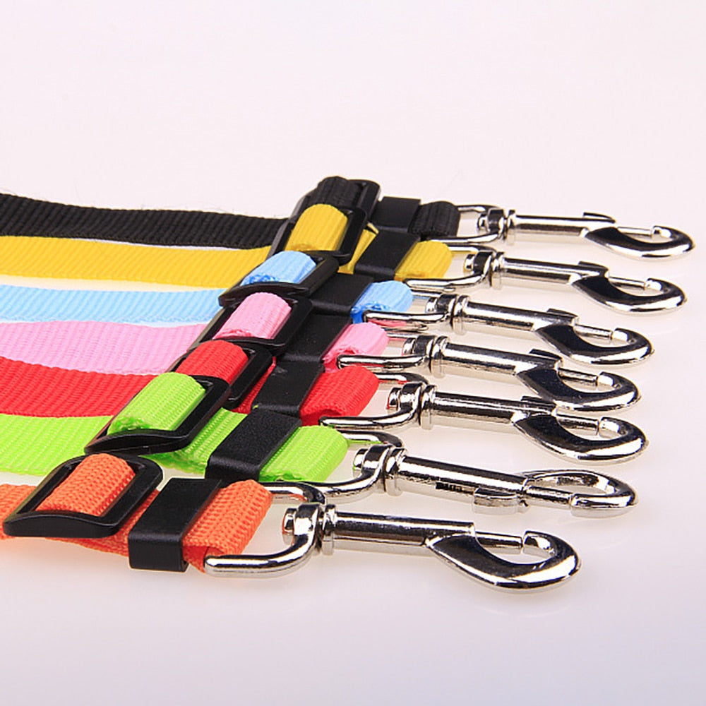 Secure & Adjustable Dog Car Travel Seat Belt