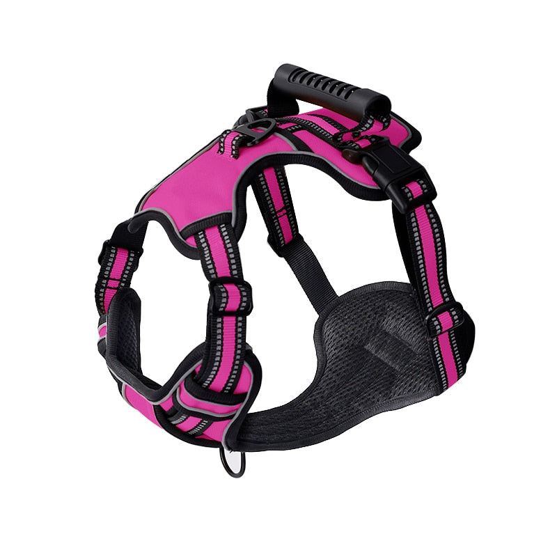 Reflective Breathable Adjustable Pet Harness