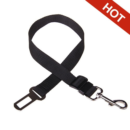 Secure & Adjustable Dog Car Travel Seat Belt