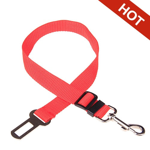 Secure & Adjustable Dog Car Travel Seat Belt