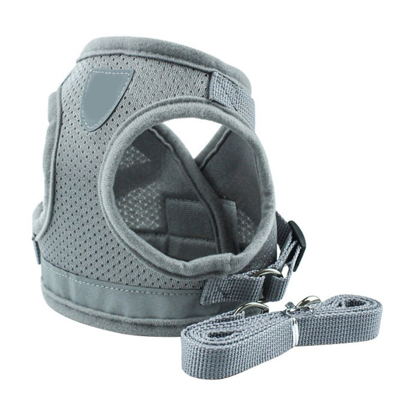 Reflective Breathable Adjustable Dog Harness