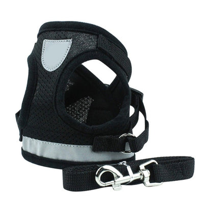 Reflective Breathable Adjustable Dog Harness