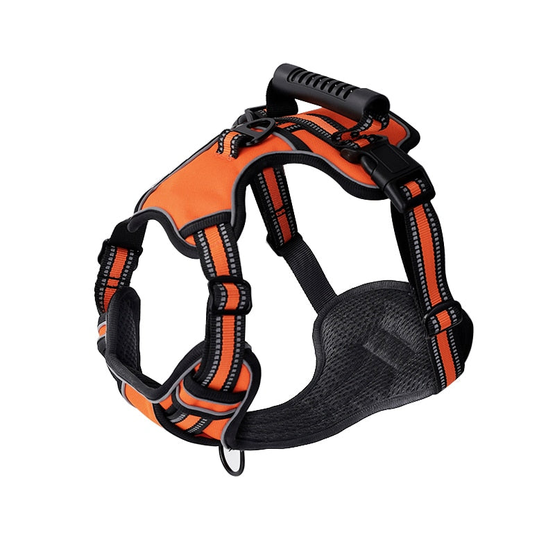 Reflective Breathable Adjustable Pet Harness