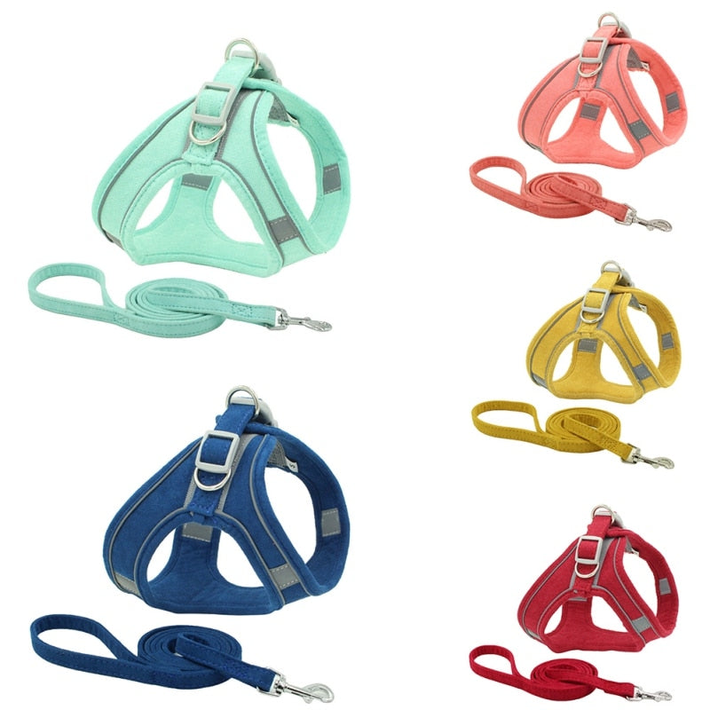 Reflective Breathable Adjustable Dog Harness