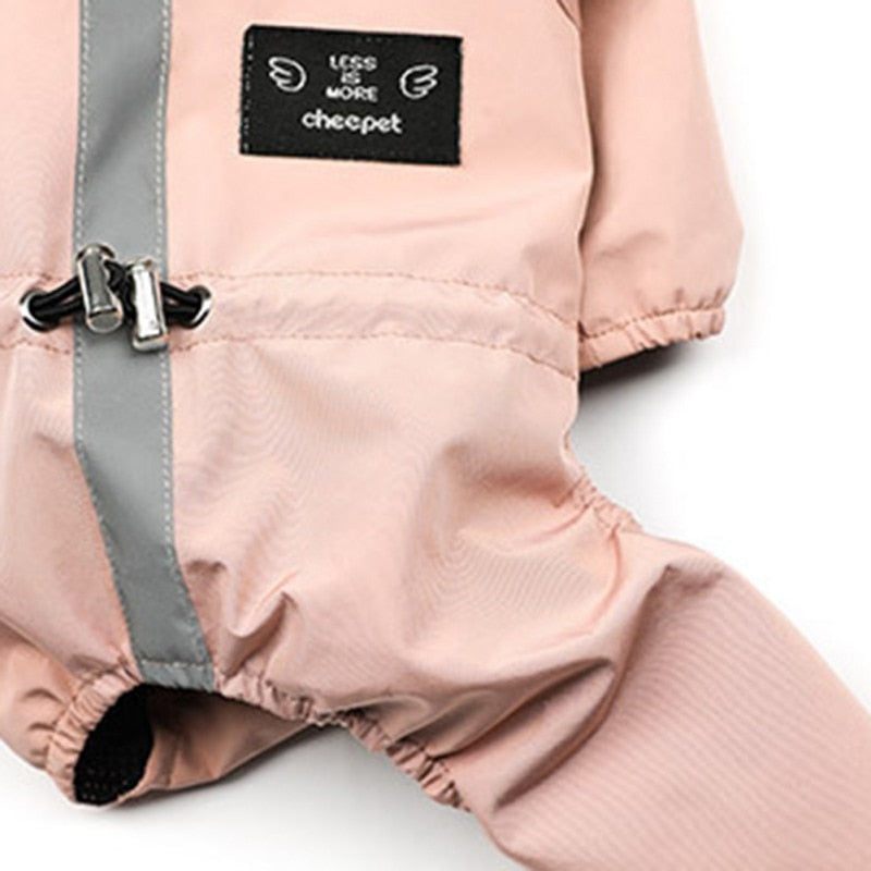 Waterproof Mesh Breathable Dog Raincoat
