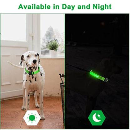 Adjustable Flashing Rechargeable Luminous Collar