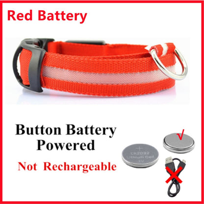 Adjustable Flashing Rechargeable Luminous Collar