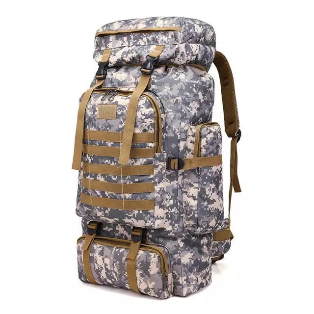 Camping Backpack Urban Camouflage