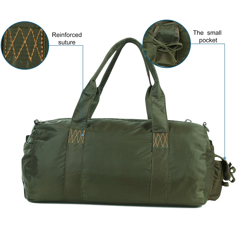 Camping Tactical Crossbody Bag With Belt