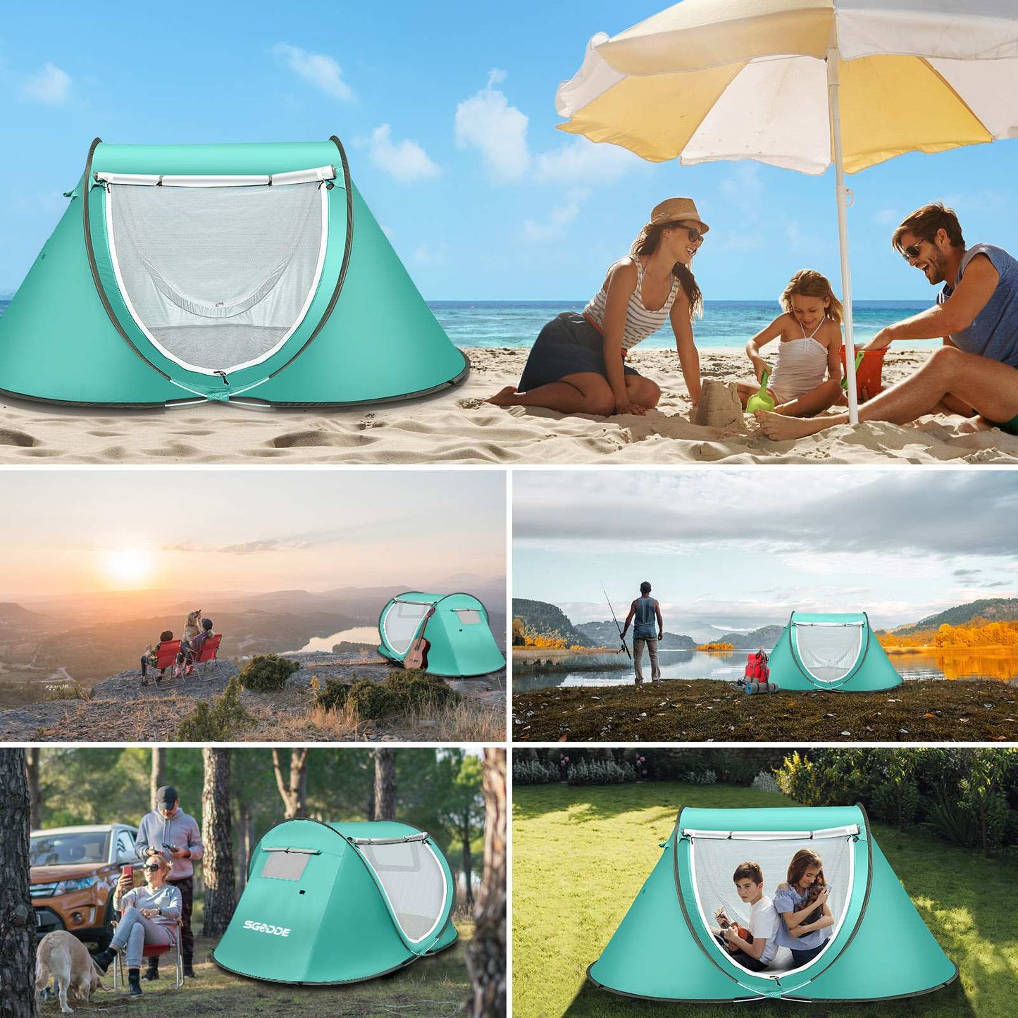 Fully Automatic Camping Tent
