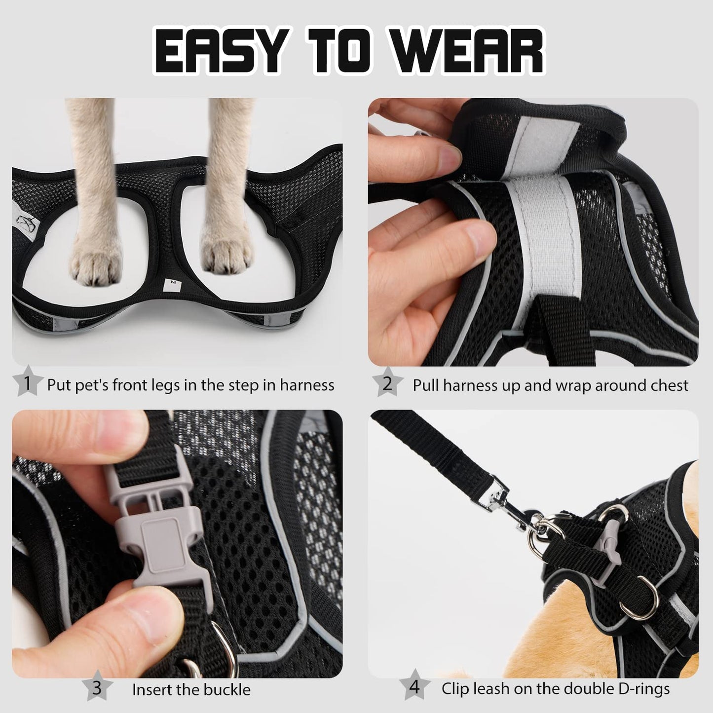 Adjustable Comfort Puppy Harness