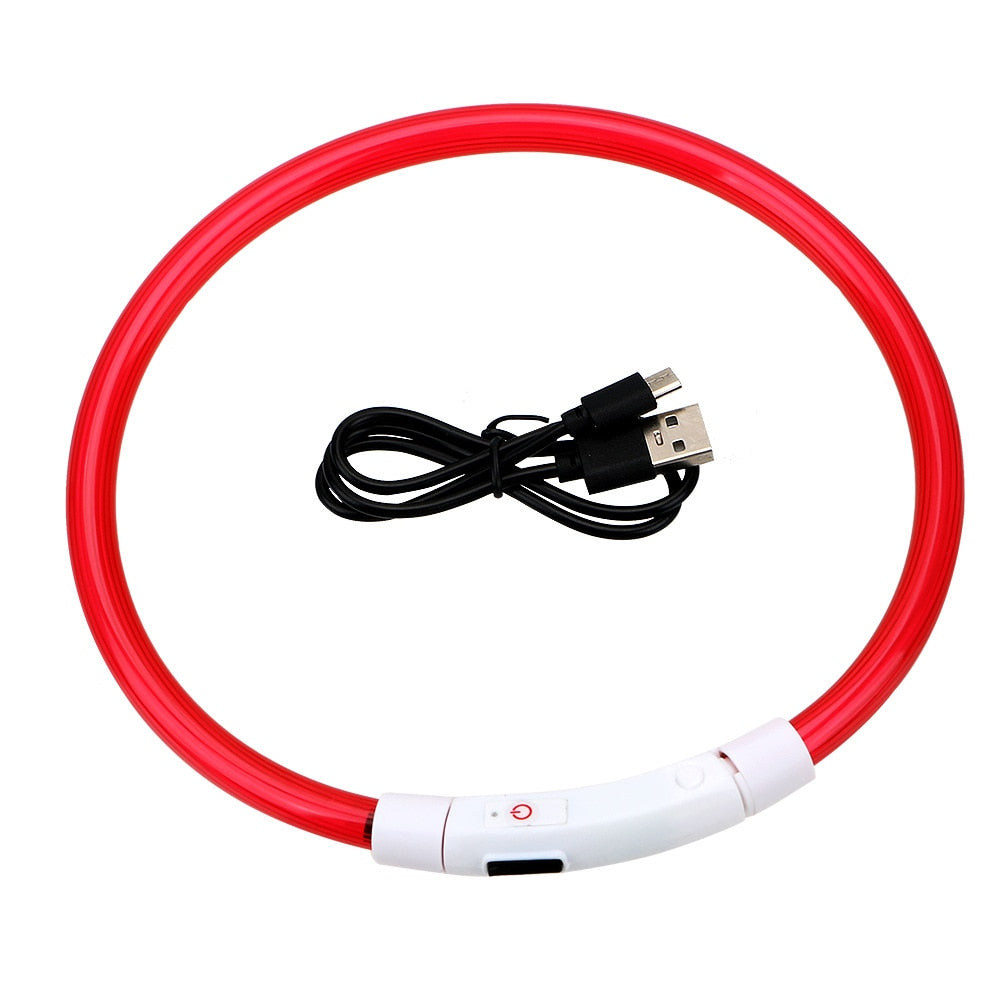 Led Night Safety Flashing Glow Collar