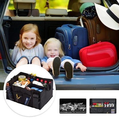 Multi-compartment Trunks For Storage Car Organizers