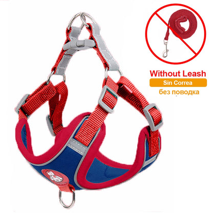 Breathable Reflective Harness and/or Harness and Leash Set