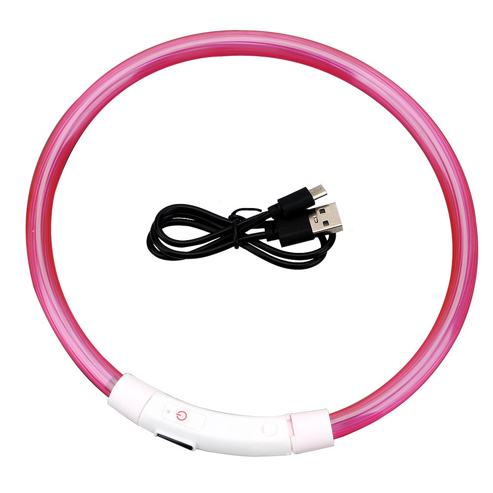 Led Night Safety Flashing Glow Collar