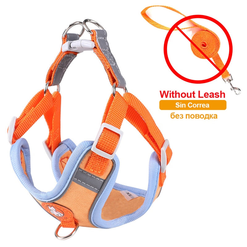 Breathable Reflective Harness and/or Harness and Leash Set