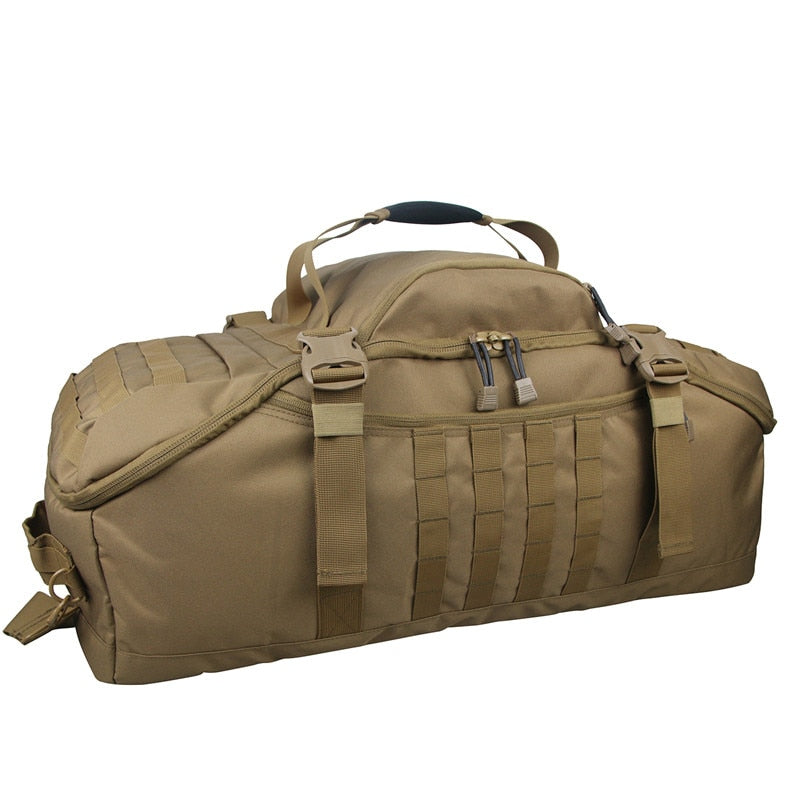3 in1 Large Travel Duffle Bag Black Backpack