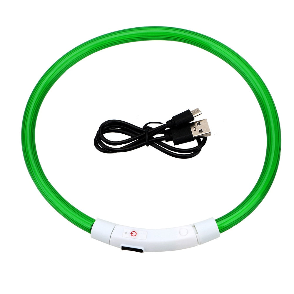 Led Night Safety Flashing Glow Collar