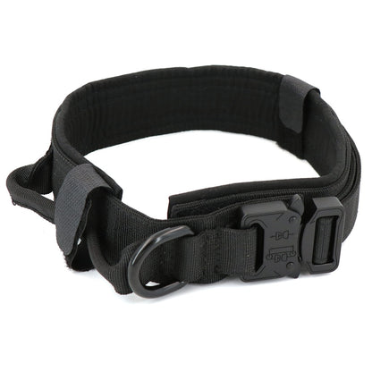 PETRAVEL Adjustable Tactical Dog Collar & Leash Set