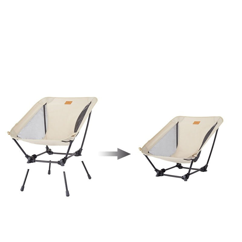 Height Adjustable Folding Chair