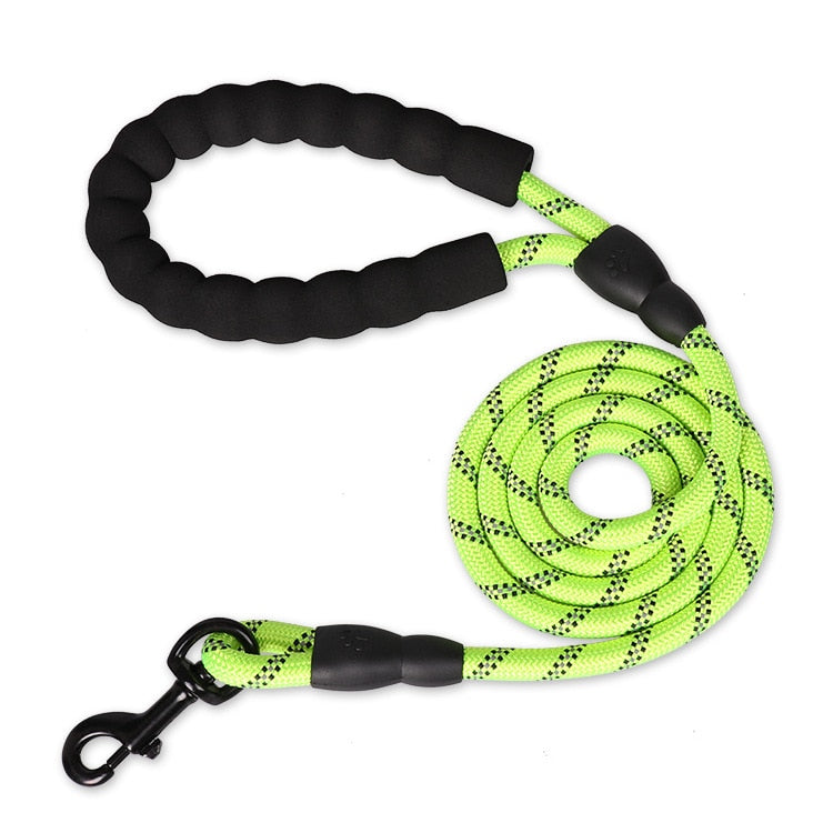 Reflective Strong Nylon Leash Training Safety Dog Leashes